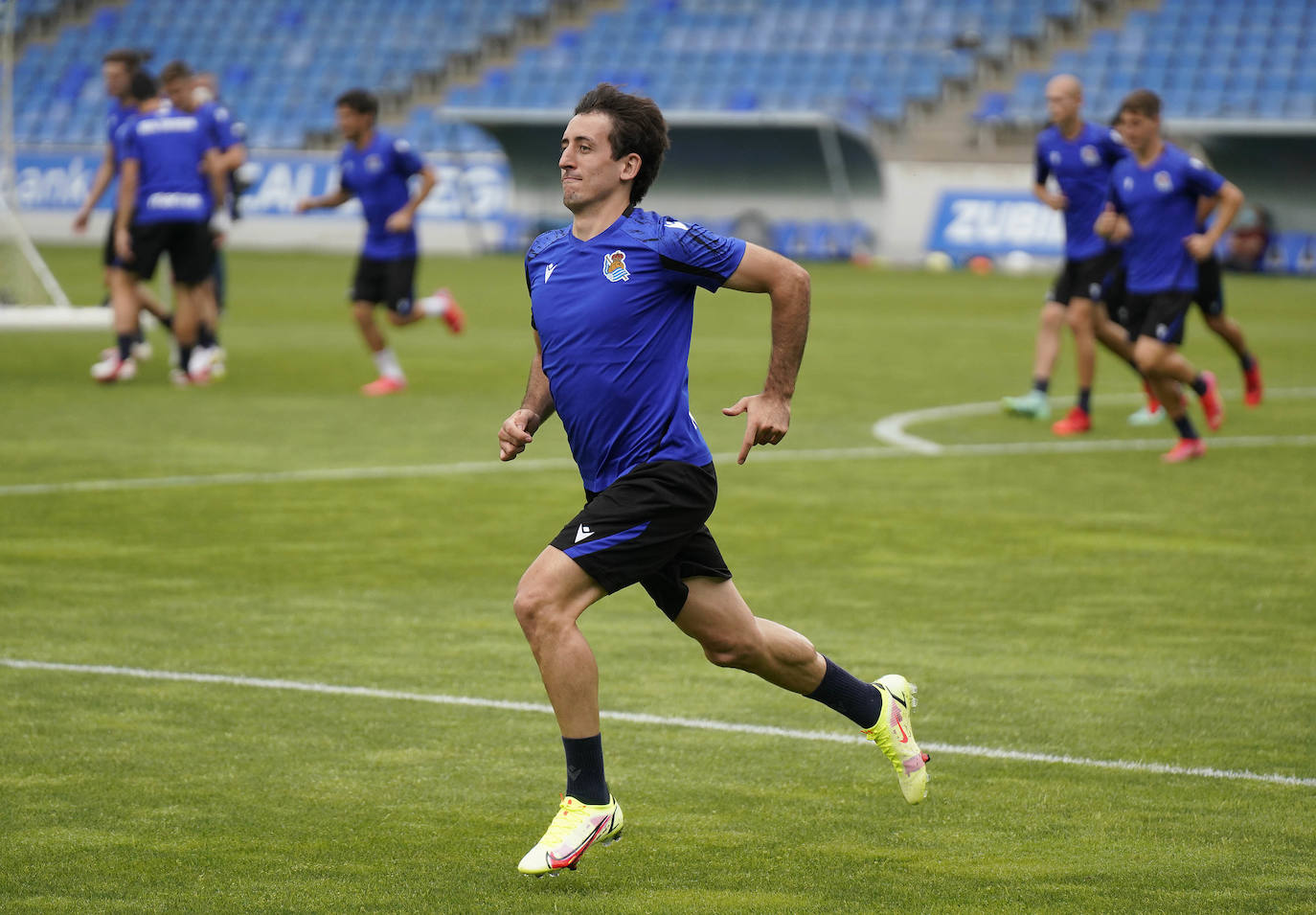 Fotos: Las mejores imágenes del entrenamiento de la Real Sociedad
