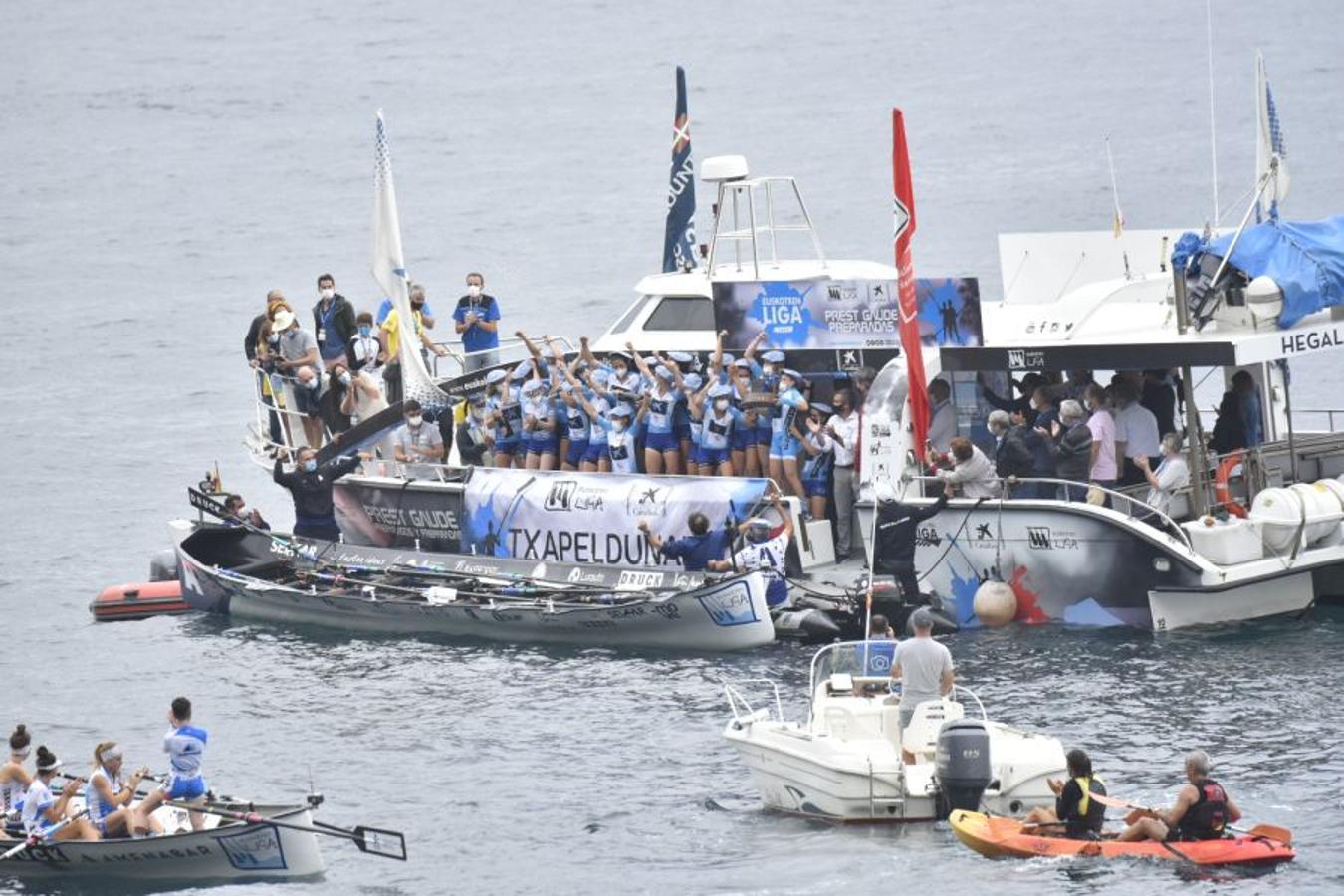 Fotos: Arraun Lagunak hace historia y se lleva su primera Liga Euskotren