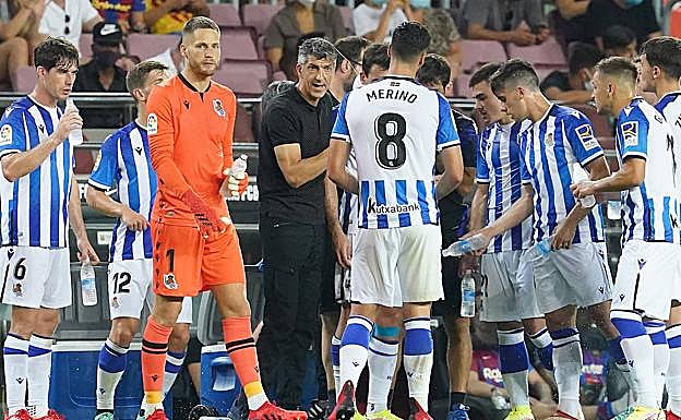 La Real Sociedad se lo cree tarde 