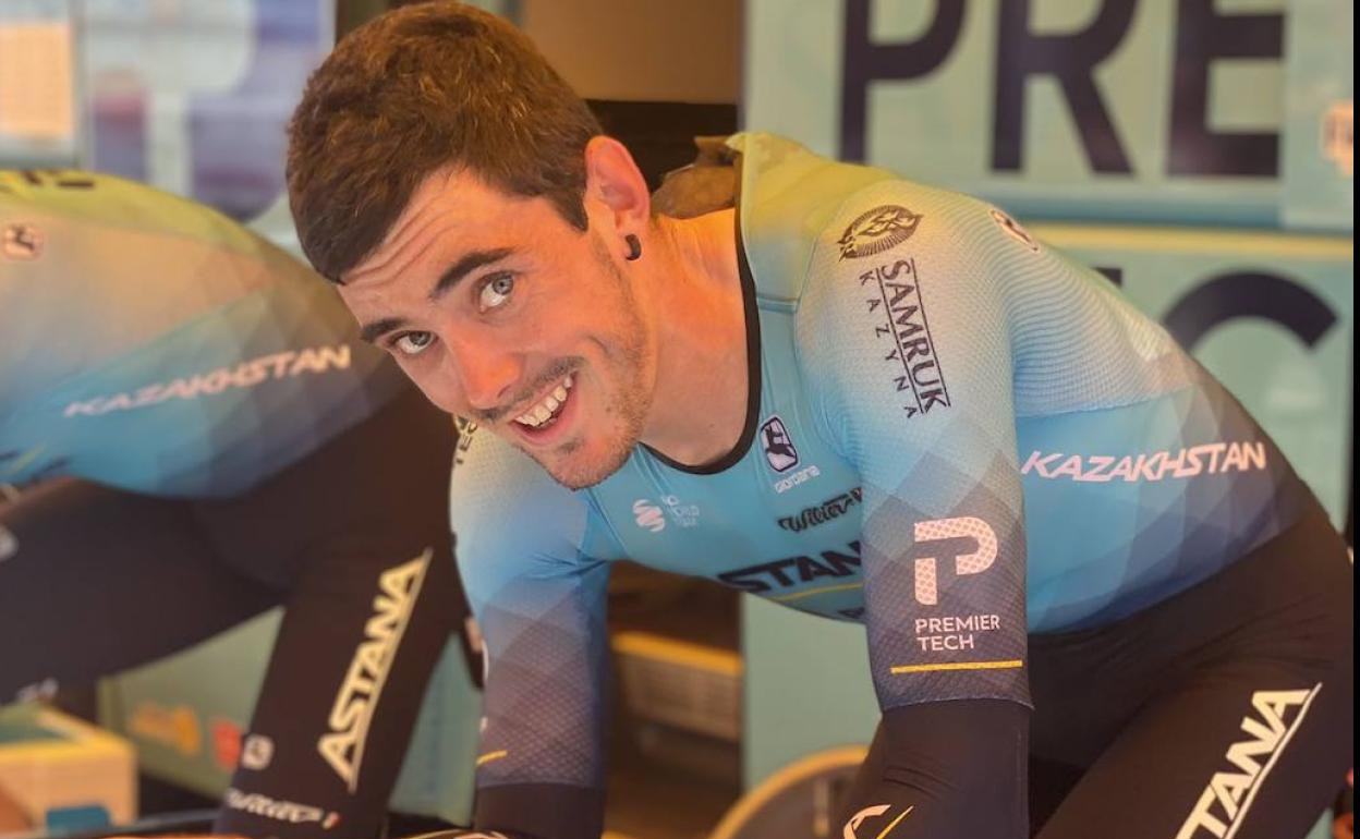 Vuelta a España: Alex Aranburu: «Quería lograr el maillot rojo y estaba motivado para los dos sprints»