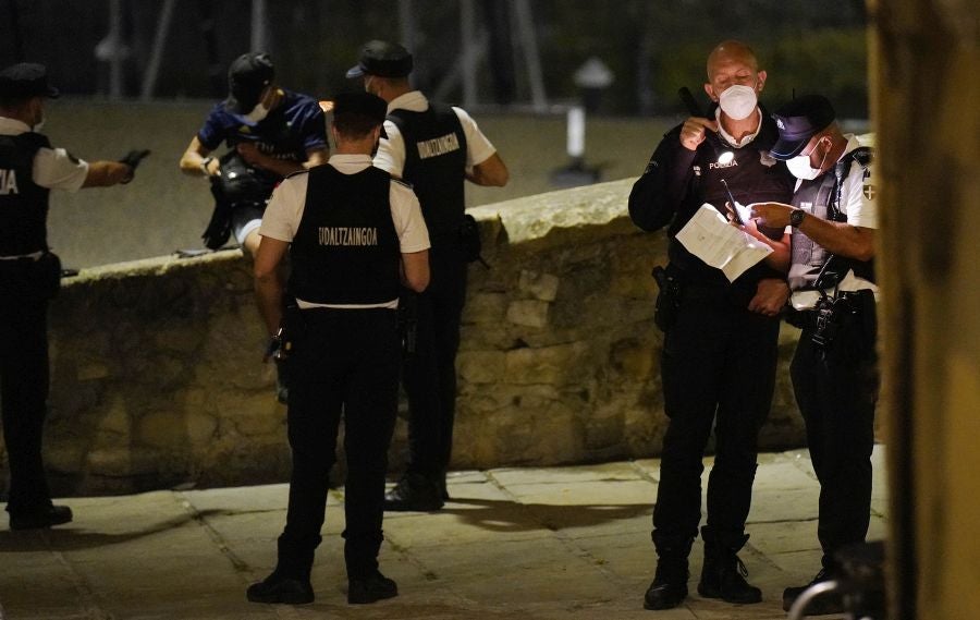 Fotos: Altercados en Donostia