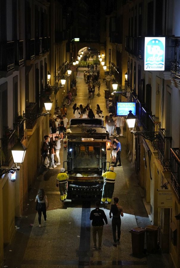 Fotos: Altercados en Donostia
