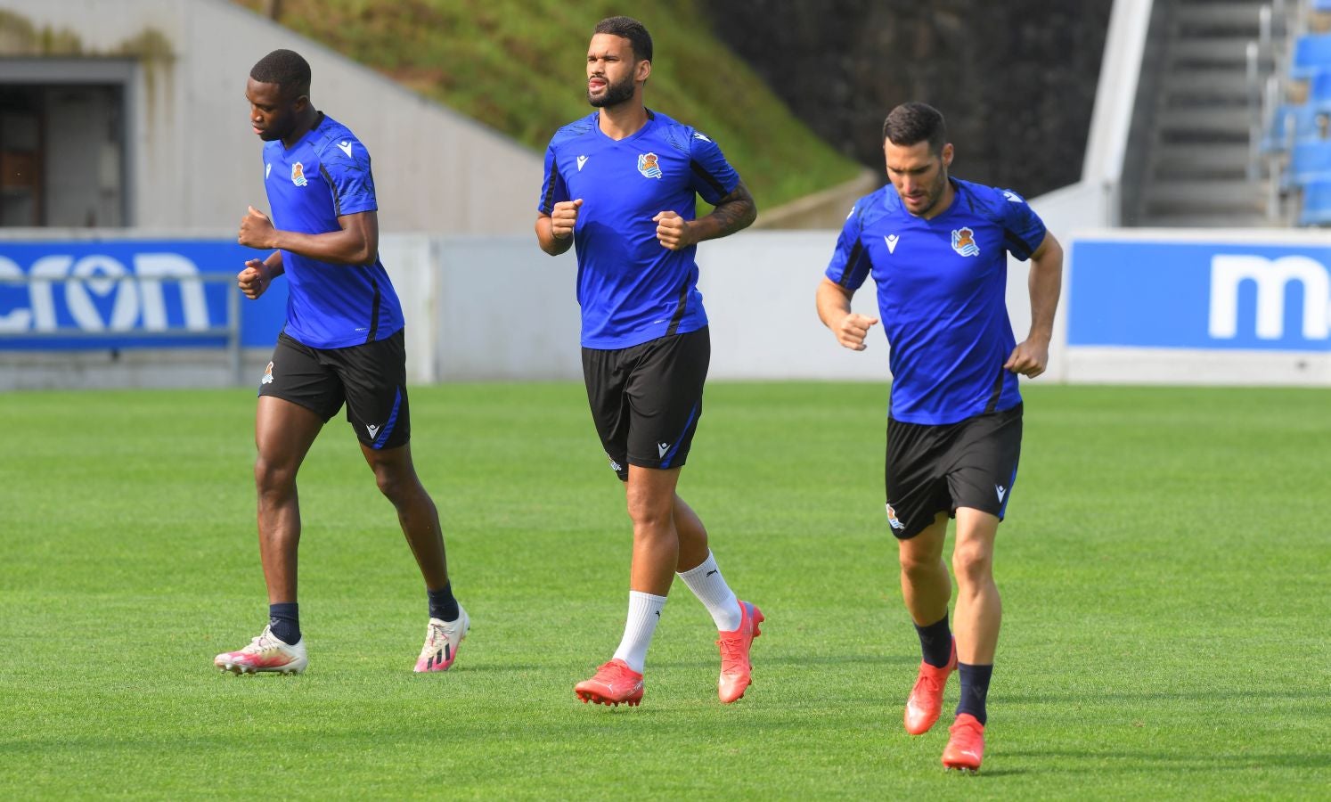 Fotos: Las imágenes del entrenamiento de la Real