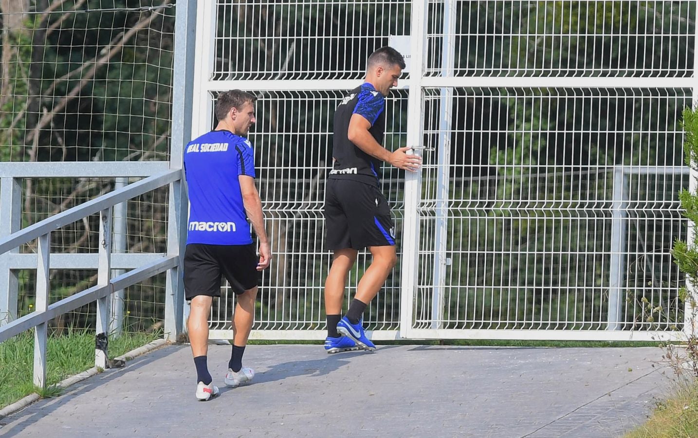 Fotos: Las imágenes del entrenamiento de la Real