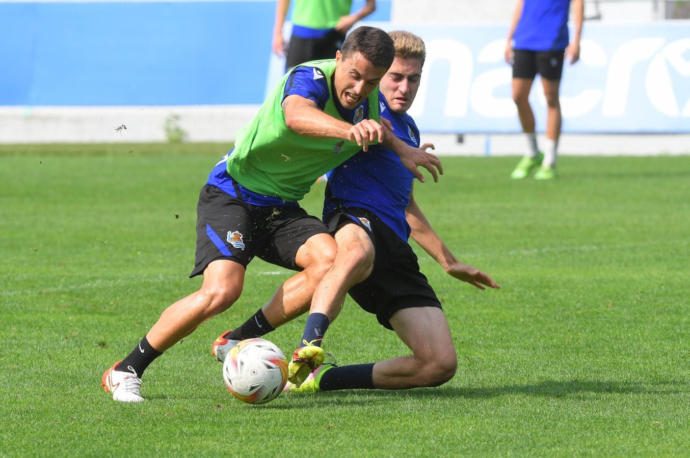 Fotos: Las imágenes del entrenamiento de la Real