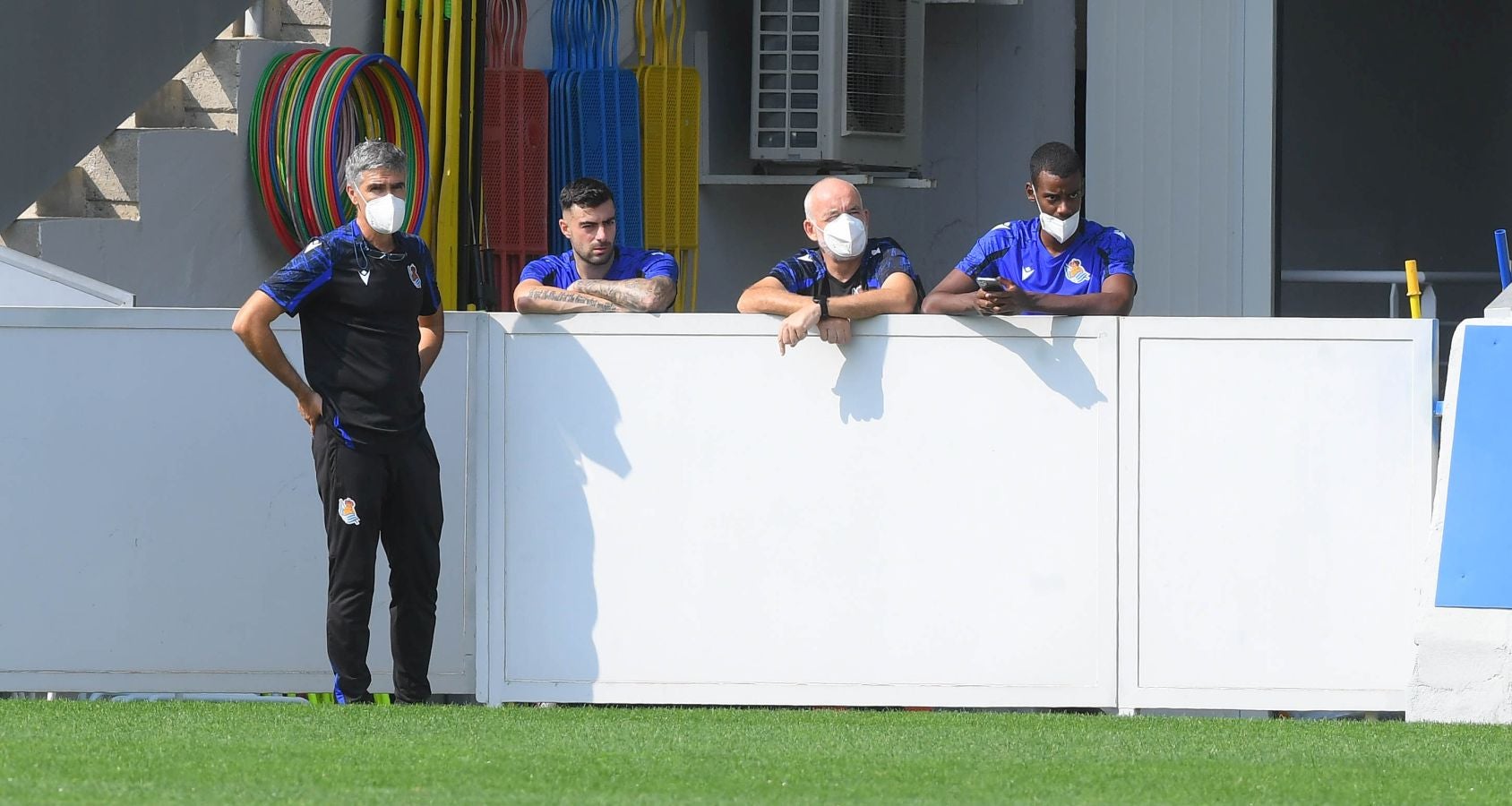 Fotos: Las imágenes del entrenamiento de la Real