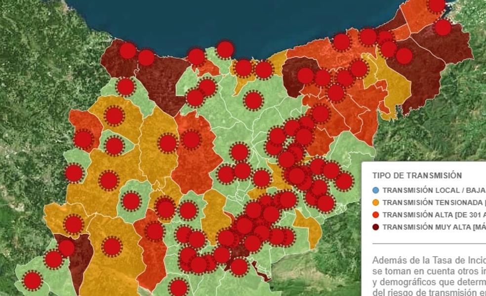 Consulta la evolución del Covid-19 pueblo a pueblo
