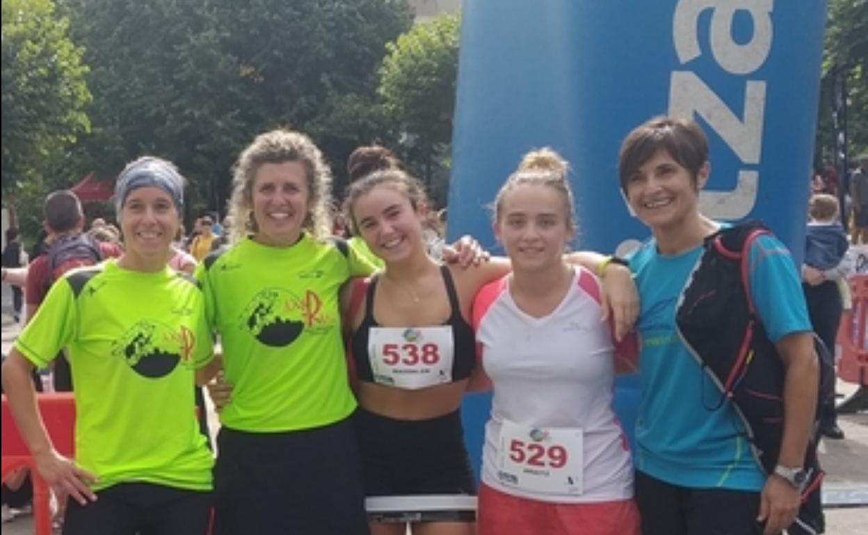 Herriko mendi korrilariak azken edizioan. 