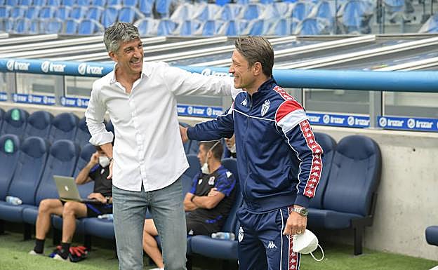 Imanol: «Nos han caído los dos más fuertes de la Champions»