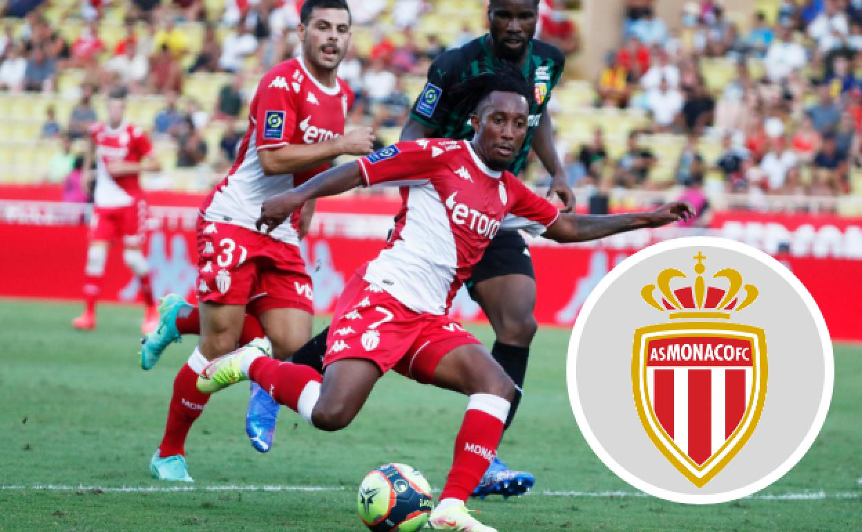 Gelson Martins y Kevin Volland en una jugada de ataque frente al Lens.