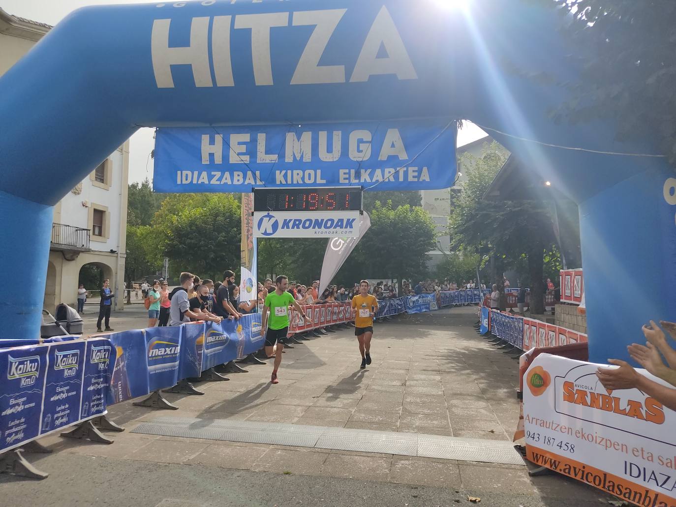 Fotos: Giro ezin hobea Idiazabalgo Axari Trailen