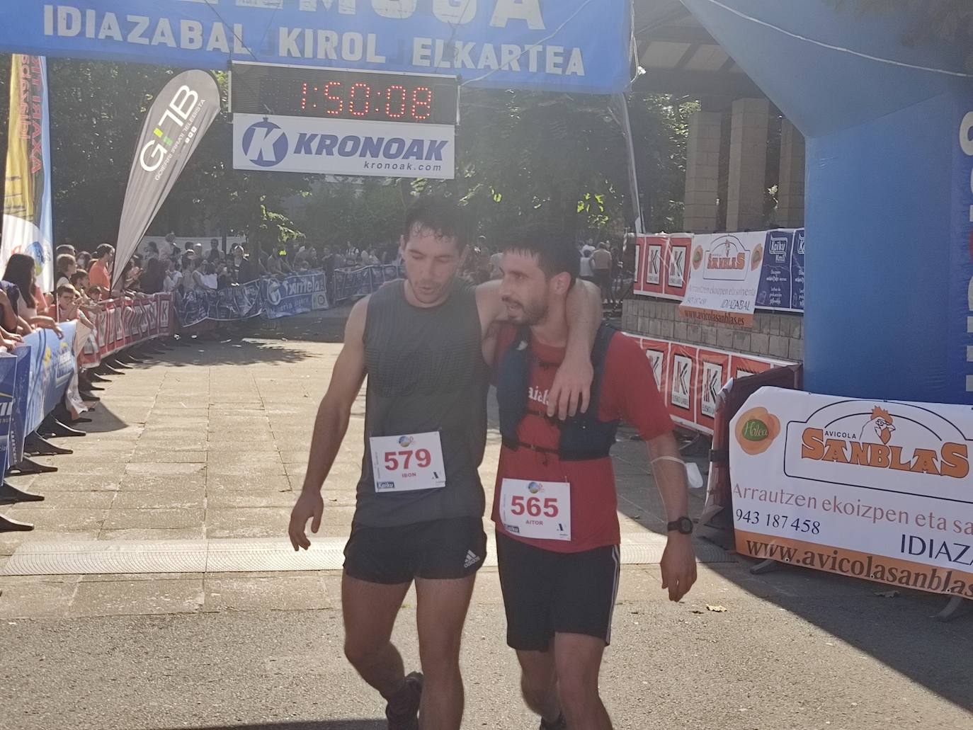 Fotos: Giro ezin hobea Idiazabalgo Axari Trailen