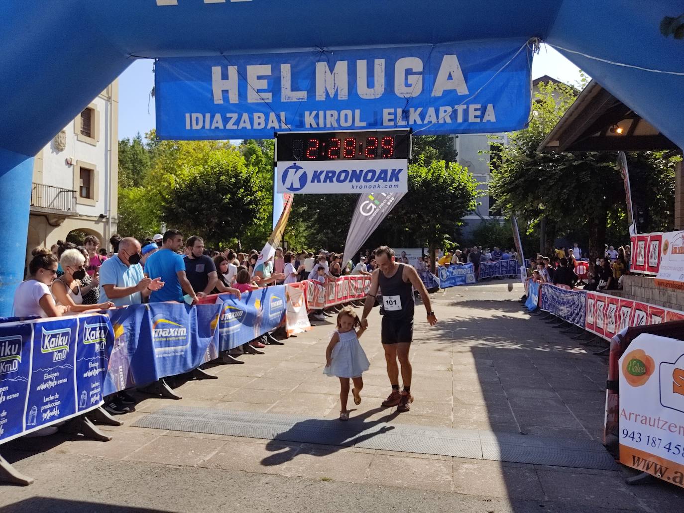 Fotos: Giro ezin hobea Idiazabalgo Axari Trailen