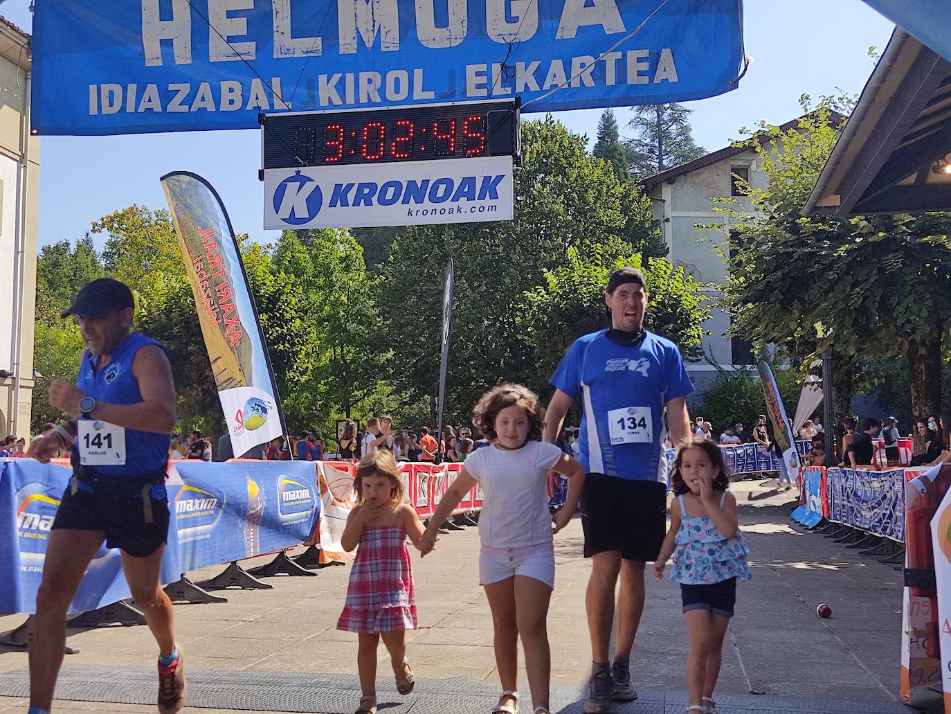 Fotos: Giro ezin hobea Idiazabalgo Axari Trailen