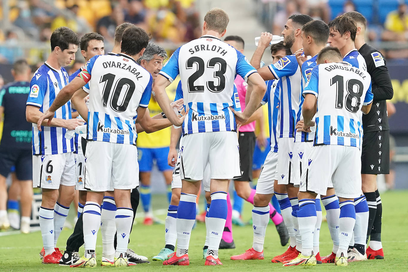 Fotos: Las mejores imágenes del partido entre el Cádiz y la Real Sociedad
