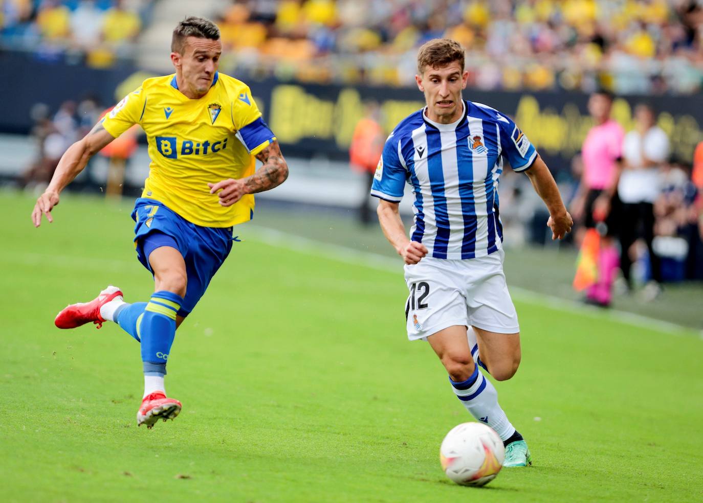 Fotos: Las mejores imágenes del partido entre el Cádiz y la Real Sociedad