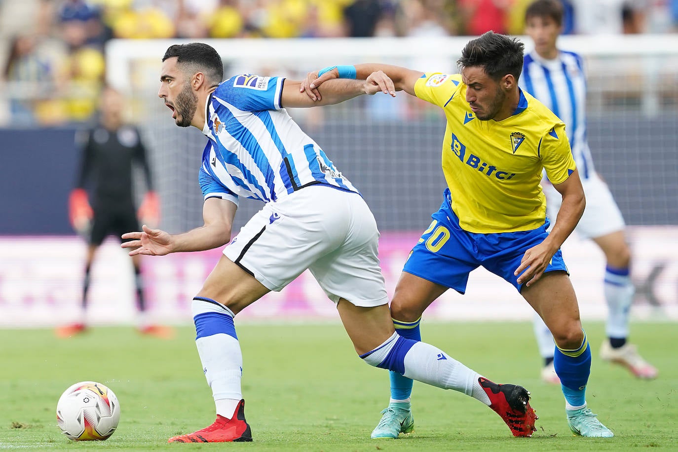 Fotos: Las mejores imágenes del partido entre el Cádiz y la Real Sociedad