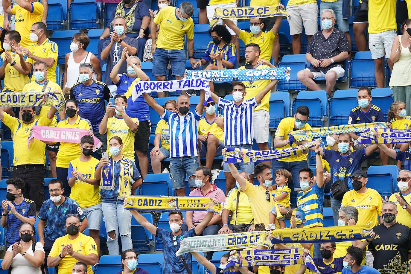 Fotos: Las mejores imágenes del partido entre el Cádiz y la Real Sociedad
