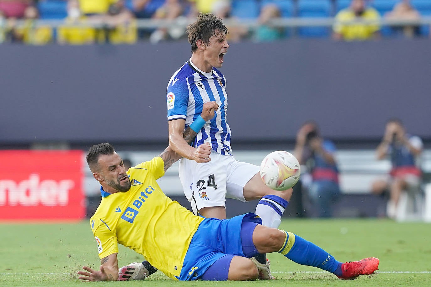 Fotos: Las mejores imágenes del partido entre el Cádiz y la Real Sociedad