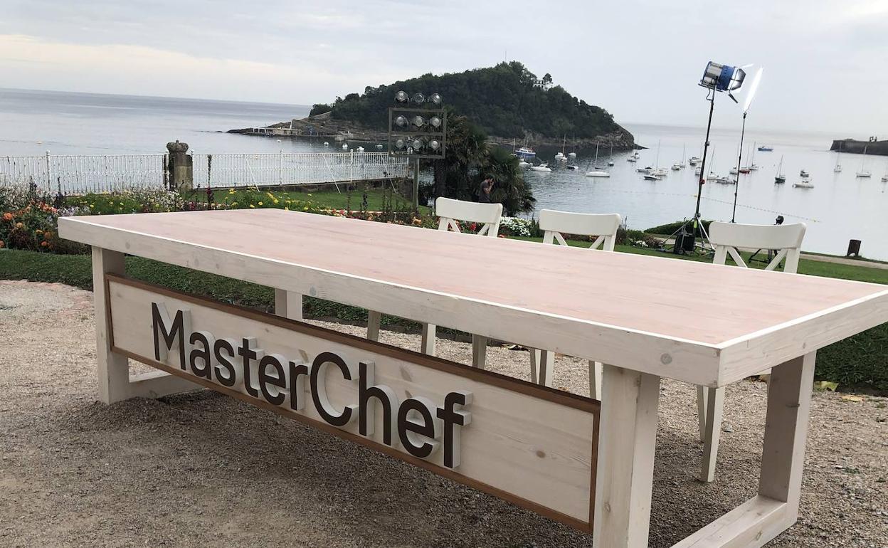 La bahía de La Concha escenario del rodaje de la edición polaca de MasterChef