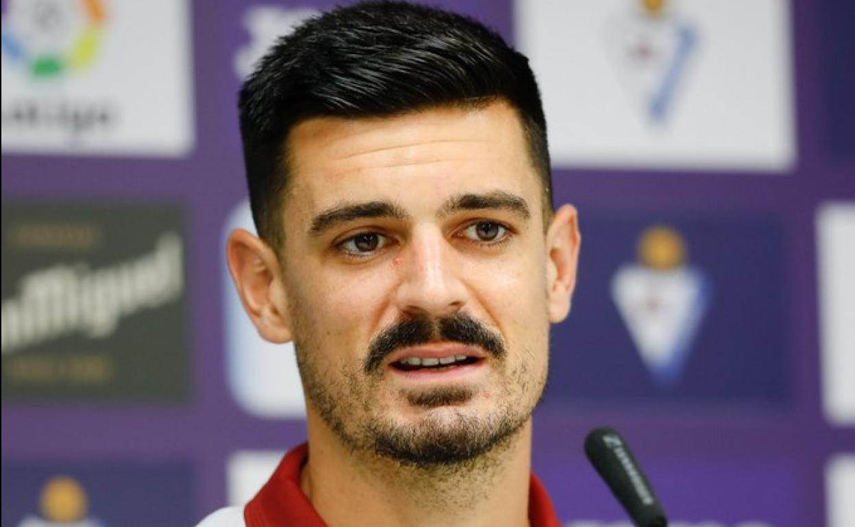 Sergio Álvarez, jugador del Eibar: «El Sporting es un buen rival, pero nosotros también somos un buen equipo»