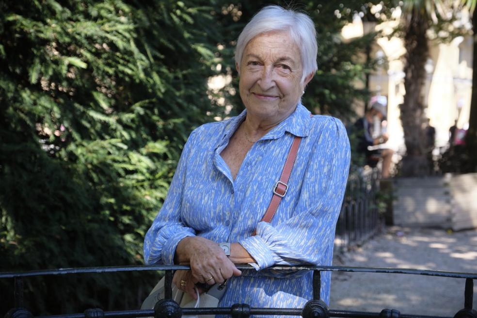 Carmen Etxaniz, de Donostia, perdió a su marido por Alzheimer hace dos años. 