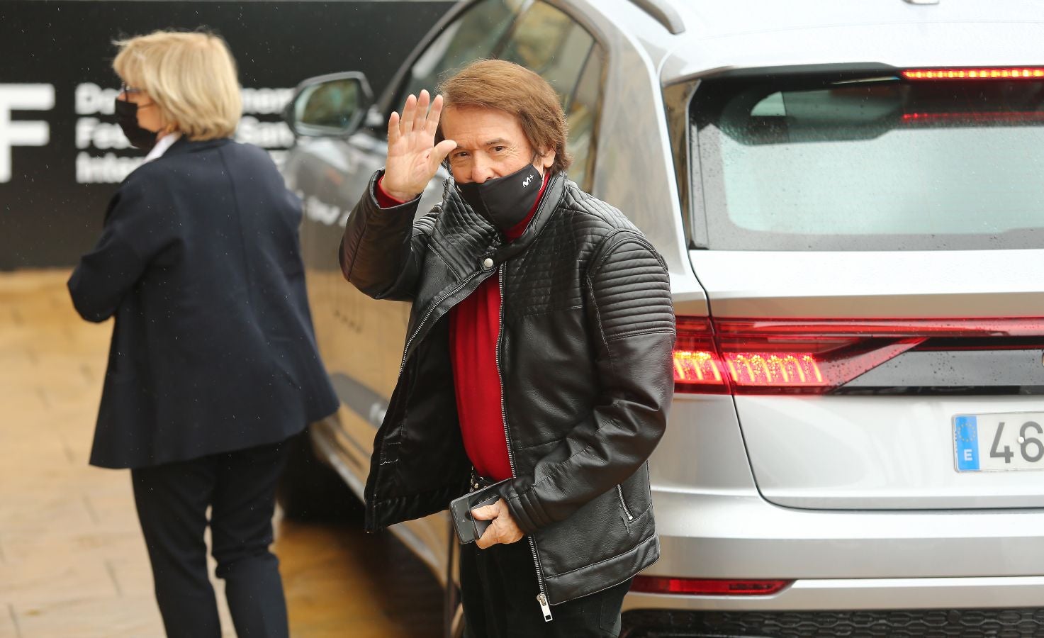 Fotos de Raphael en el Festival de cine de San Sebastián