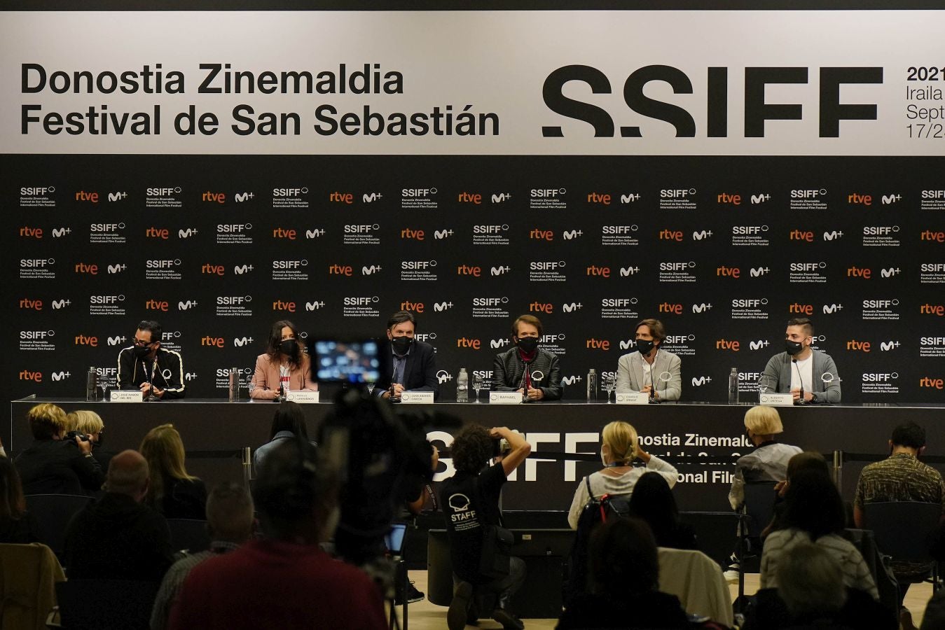 Fotos de Raphael en el Festival de cine de San Sebastián