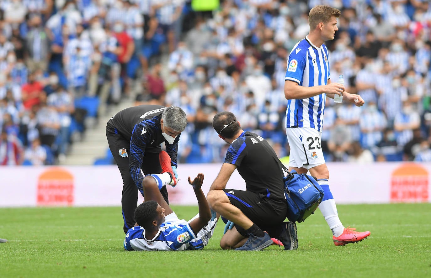 Fotos: Las mejores imágenes del partido entre la Real Sociedad y el Sevilla
