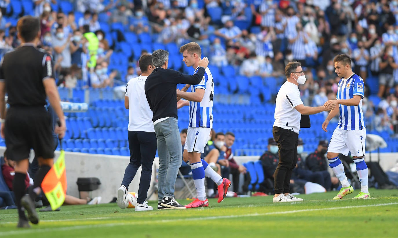 Fotos: Las mejores imágenes del partido entre la Real Sociedad y el Sevilla
