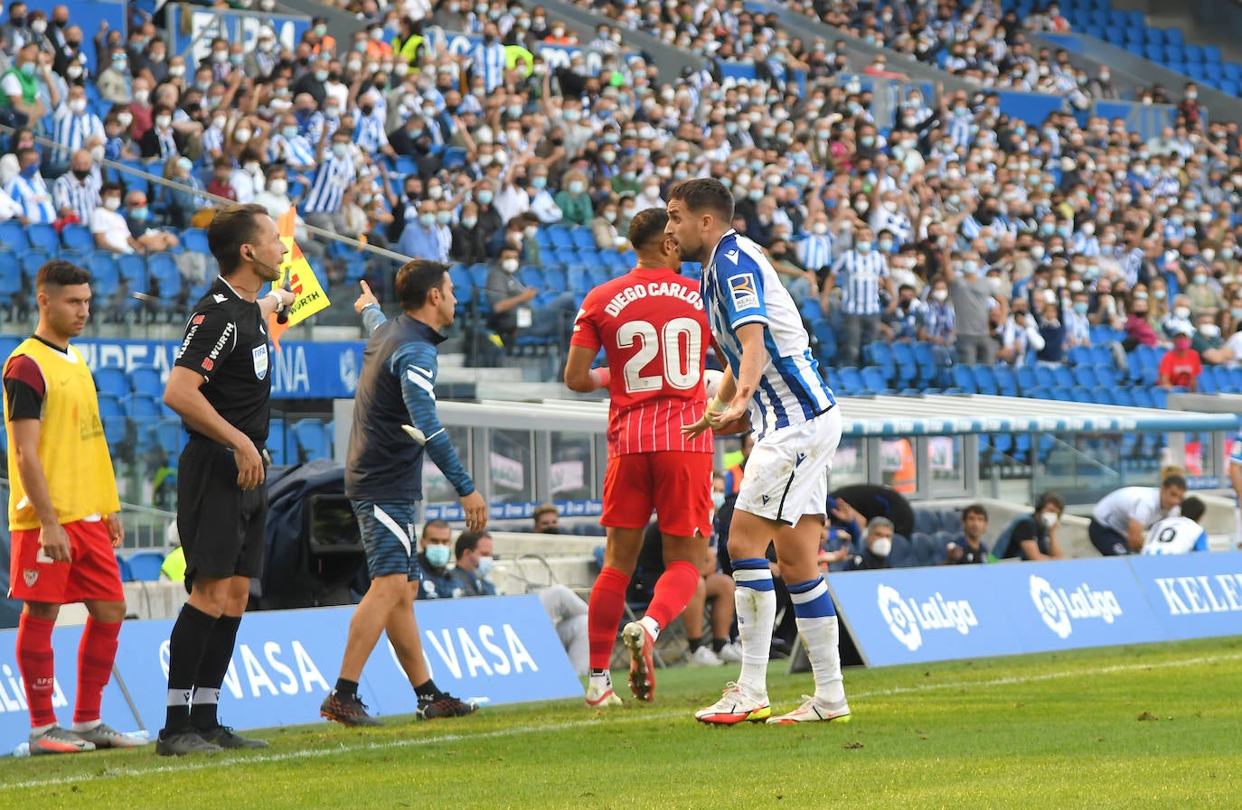 Fotos: Las mejores imágenes del partido entre la Real Sociedad y el Sevilla