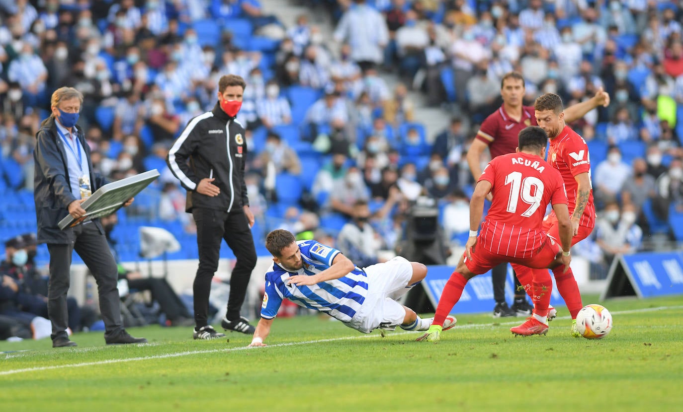 Fotos: Las mejores imágenes del partido entre la Real Sociedad y el Sevilla