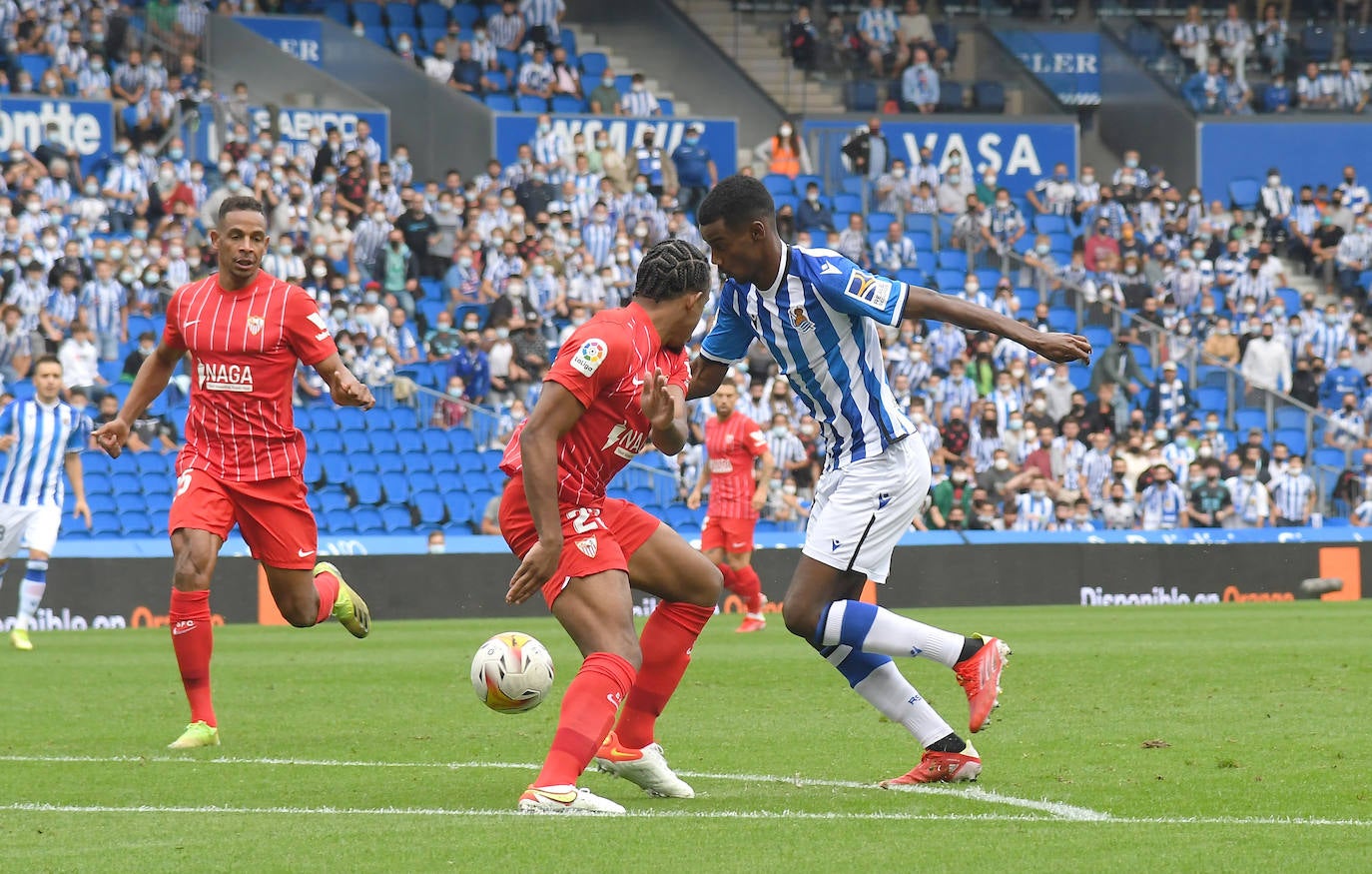 Fotos: Las mejores imágenes del partido entre la Real Sociedad y el Sevilla