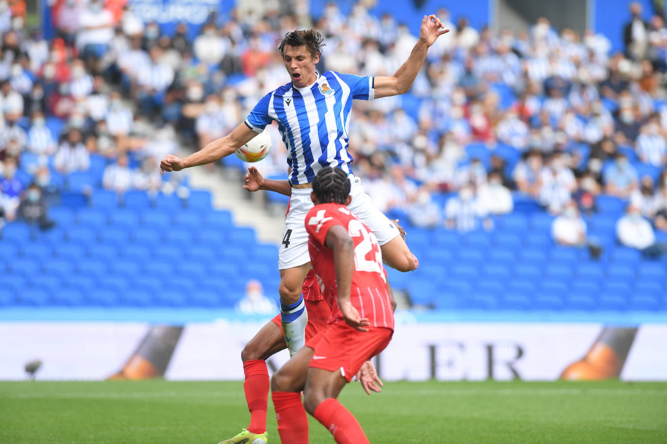 Fotos: Las mejores imágenes del partido entre la Real Sociedad y el Sevilla