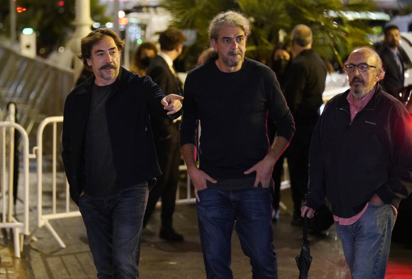 Fotos: Javier Bardem ya luce en el Zinemaldia
