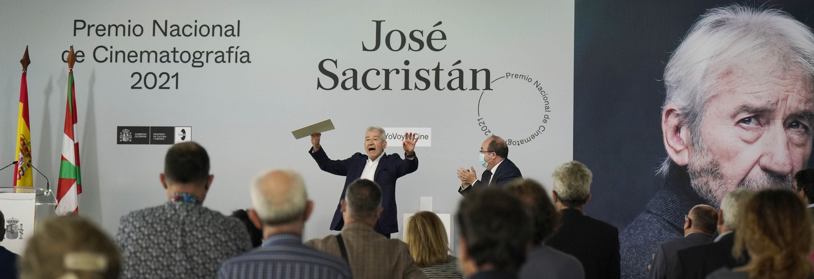 Fotos: Joé Sacristán recibe el reconocimiento a toda su carrera