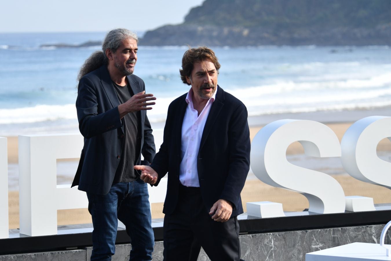 Fotos: Javier Bardem y el equipo de &#039;El buen patrón&#039;, en la terraza del Kursaal