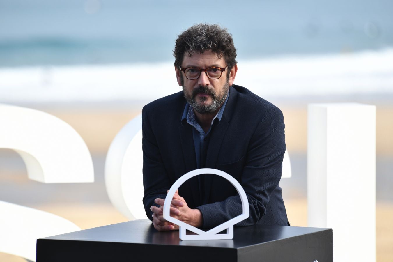 Fotos: Javier Bardem y el equipo de &#039;El buen patrón&#039;, en la terraza del Kursaal