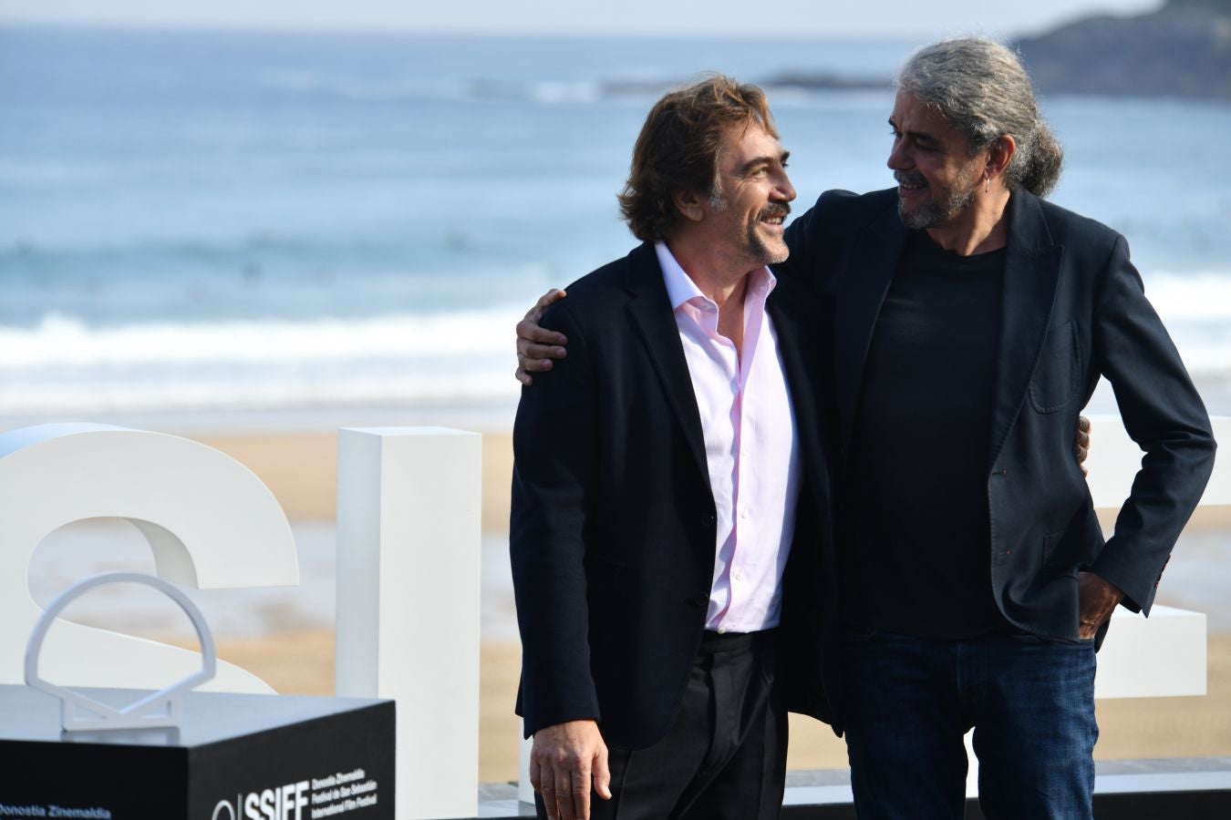 Fotos: Javier Bardem y el equipo de &#039;El buen patrón&#039;, en la terraza del Kursaal