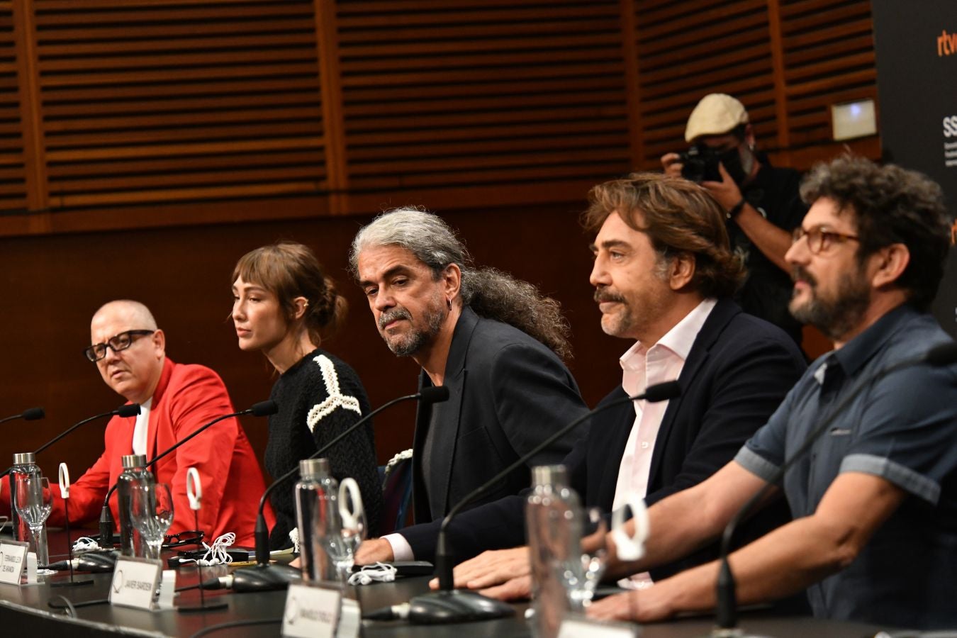 Fotos: Javier Bardem y el equipo de &#039;El buen patrón&#039;, en la terraza del Kursaal