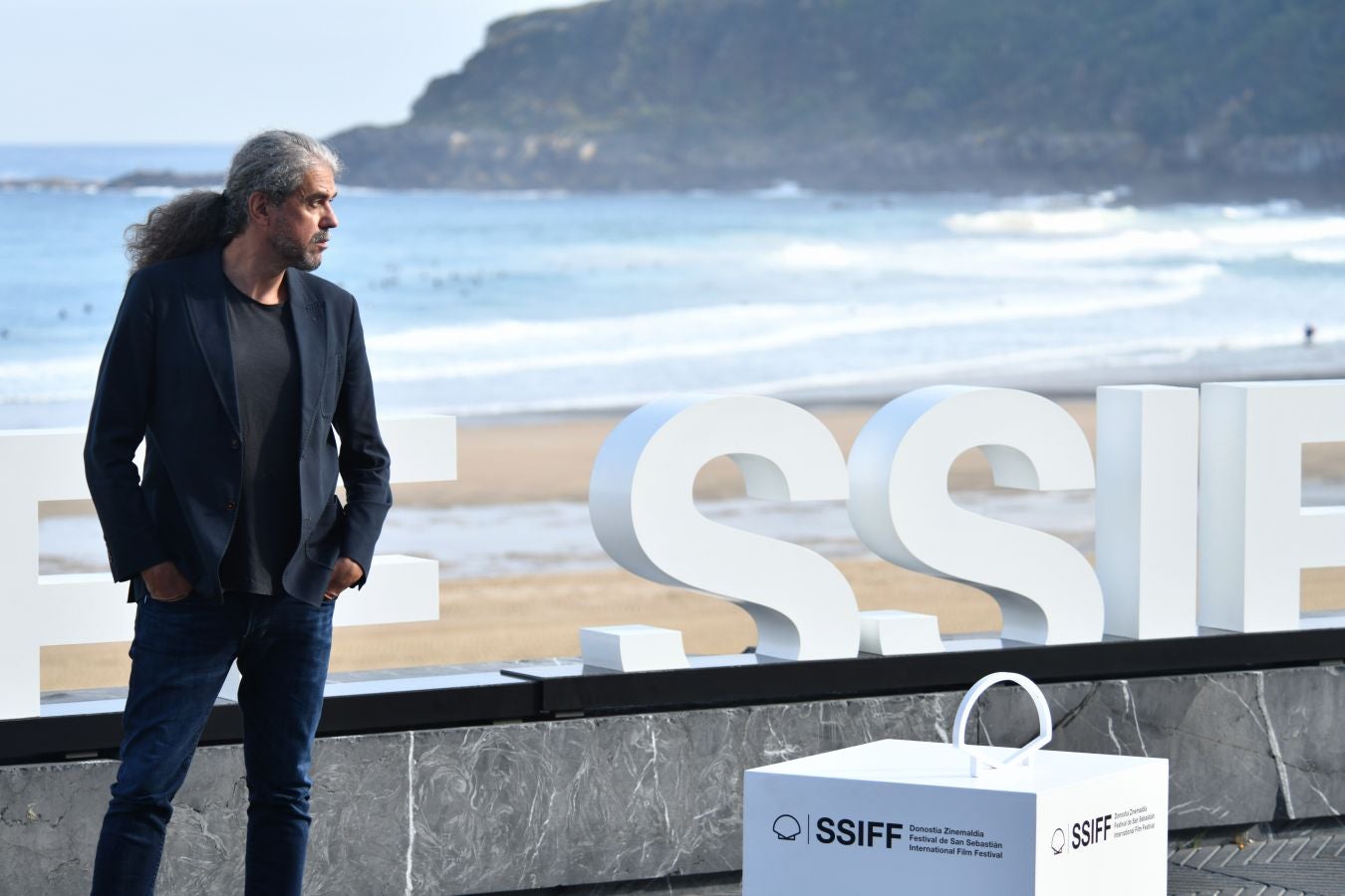 Fotos: Javier Bardem y el equipo de &#039;El buen patrón&#039;, en la terraza del Kursaal