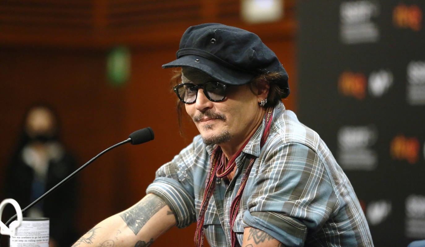 Fotos: Johnny Depp acapara todas las miradas del festival