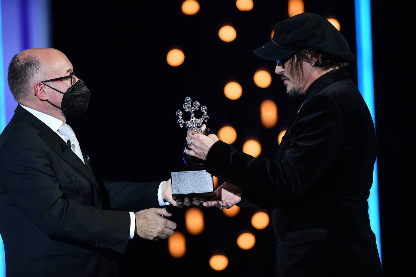 Fotos: Johnny Depp recibe el Premio Donostia