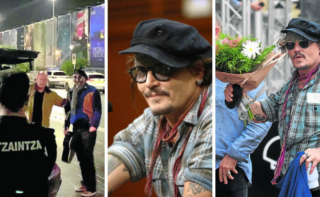 El diario donostiarra de Johnny Depp: odisea con visera