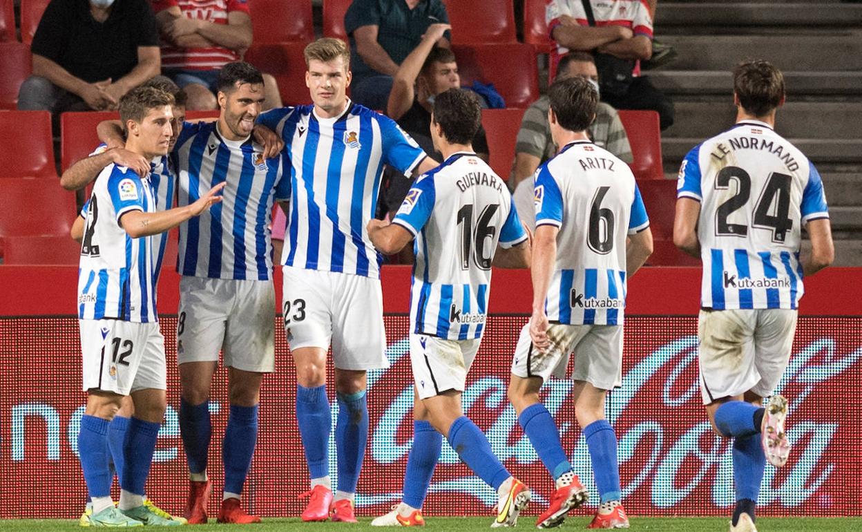 ¿Qué nota les das a jugadores y entrenador de la Real Sociedad ante el Granada?