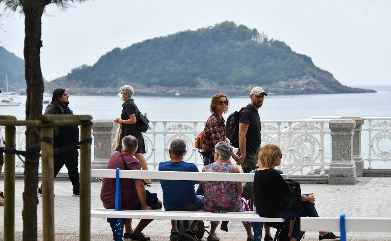 Imagen del Paseo de La Concha. 