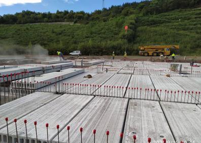 Imagen secundaria 1 - Arranca la construcción de la nueva cárcel de Zubieta, que abrirá en primavera de 2023