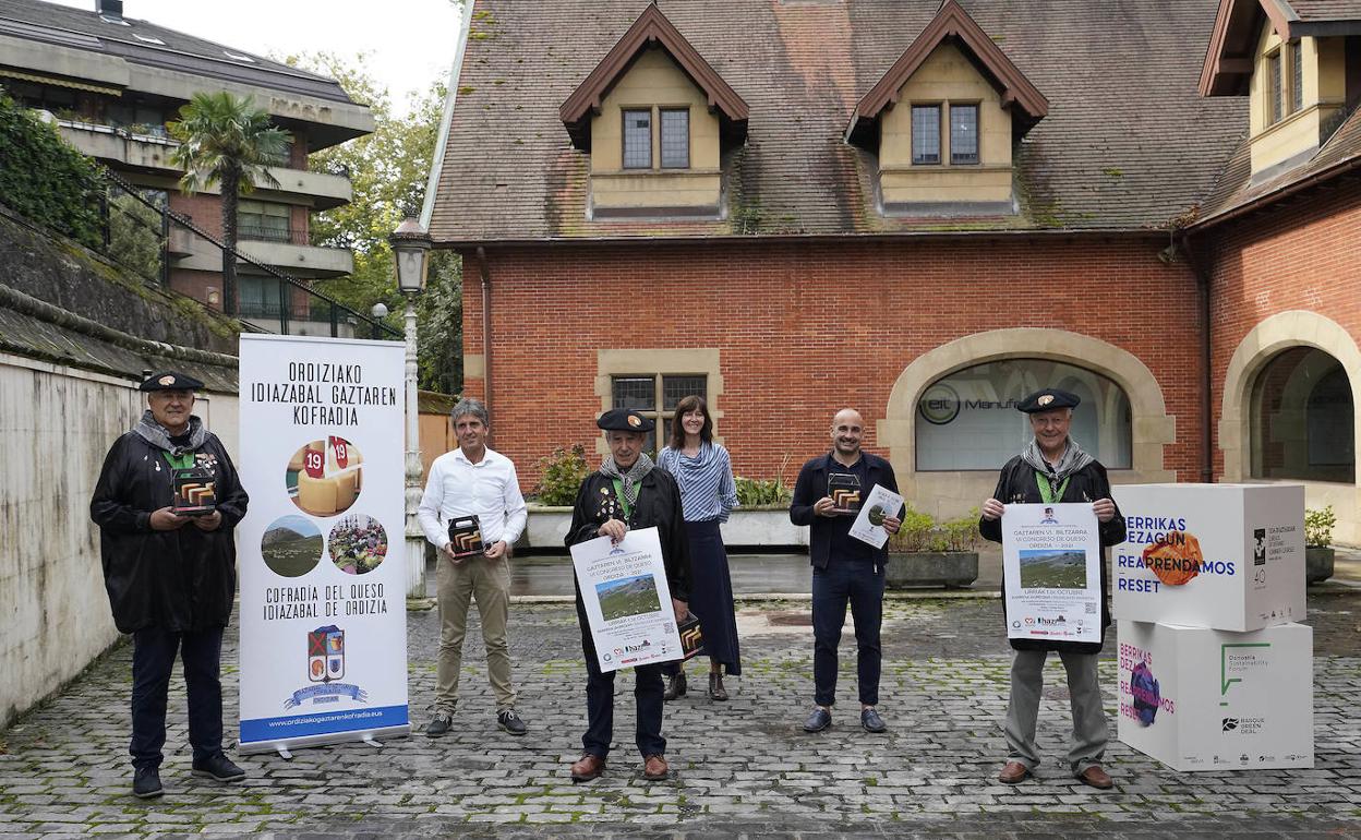 La presentación del congreso en el palacio Miramar, en San Sebastián.