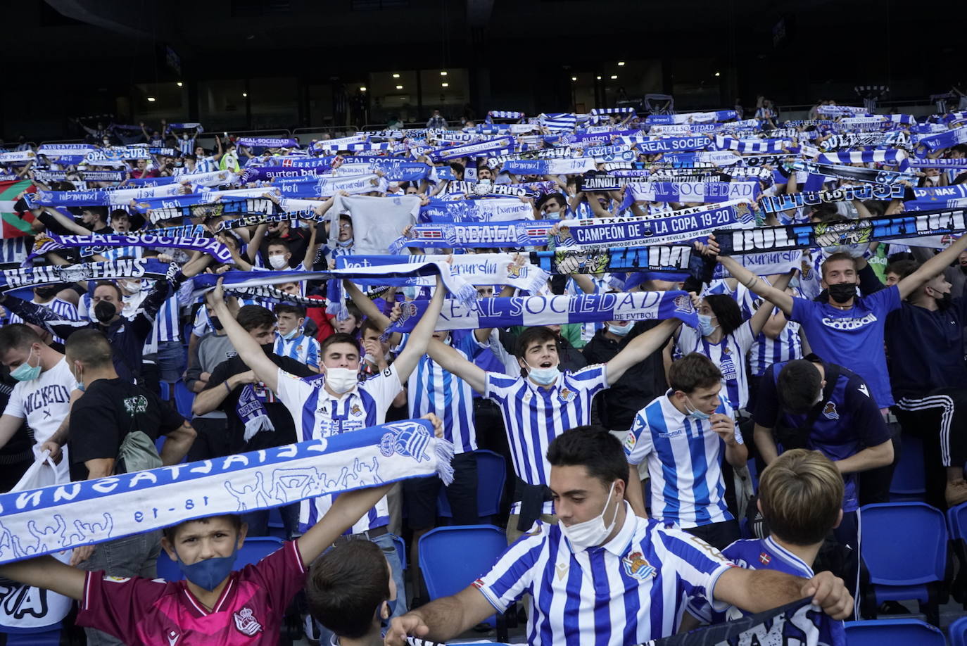 Fotos: Las mejores imáganes de partido entre la Real Sociedad y el Mónaco en Anoeta