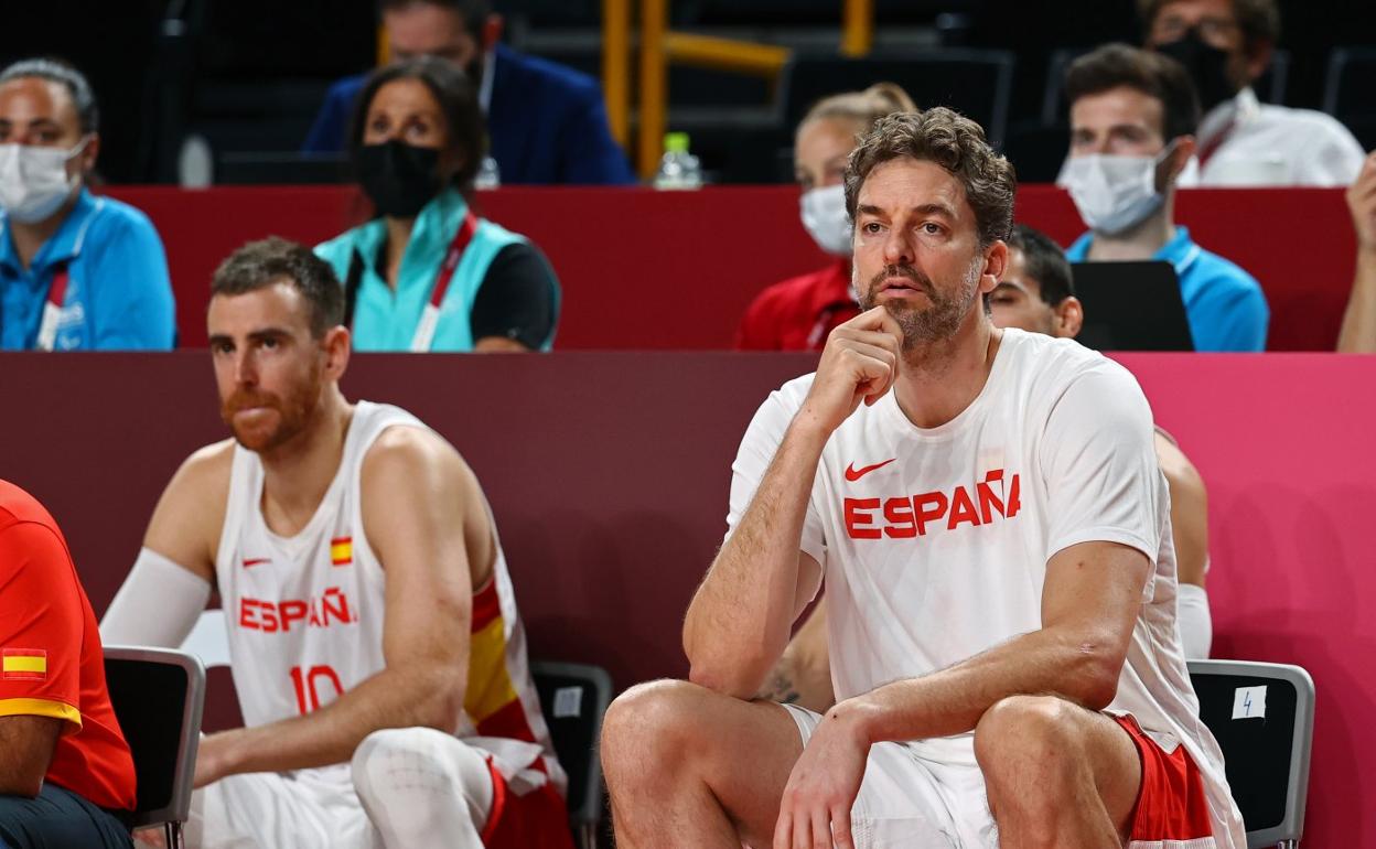 Pau Gasol, durante los últimos Juegos Olímpicos. 